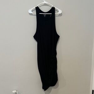 Old Navy Black Midi Dress